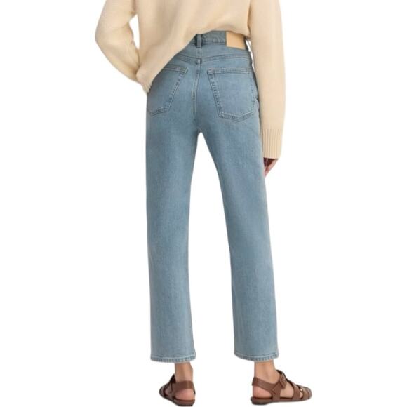 Everlane The Way High Jean High Rise Relaxed Fit Medium Wash Women’s Size 26 - Picture 9 of 10